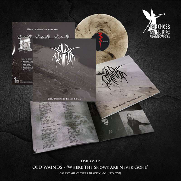 Old Wainds – WHERE THE SNOWS ARE NEVER GONE (GALAXY MILKY CLEAR VINYL) Vinyl LP