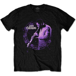 John Coltrane Circle Live Black T-Shirt