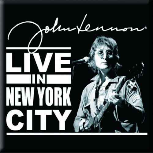 John Lennon Live in New York City Fridge Magnet