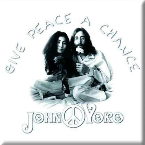 John Lennon Peace Fridge Magnet