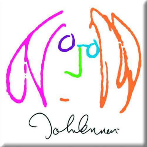 John Lennon Imagine Motion Fridge Magnet