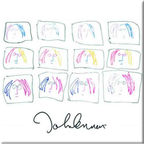 John Lennon Imagine Motion Montage Fridge Magnet