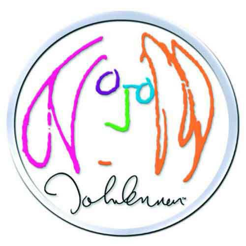 John Lennon Self Portrait Infill Pin Badge