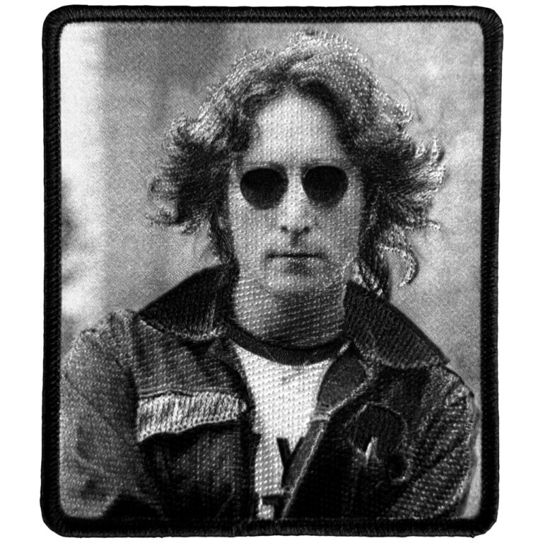 John Lennon NYC Close Up Printed Patch