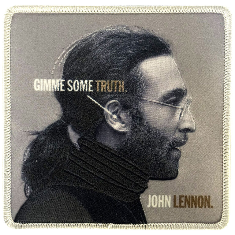 John Lennon Truth Album Printed Patch
