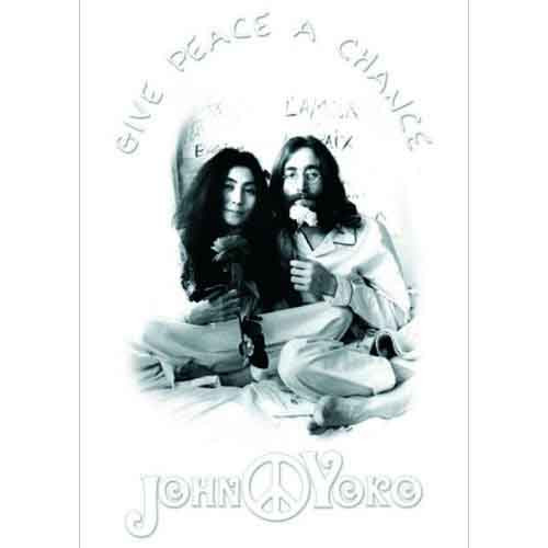 John Lennon Give Peace a Chance Postcard
