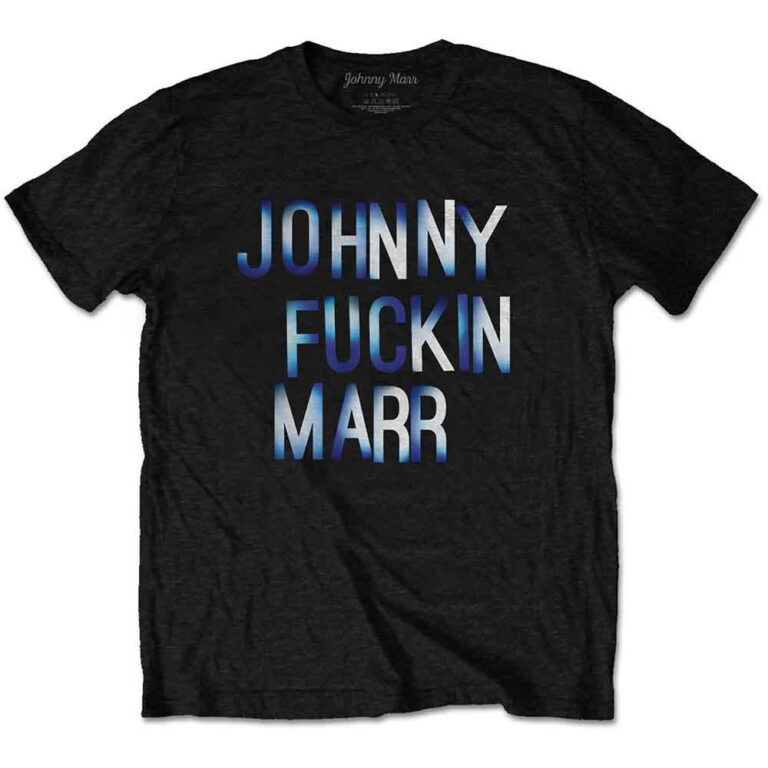 Johnny Marr JFM Black T-Shirt