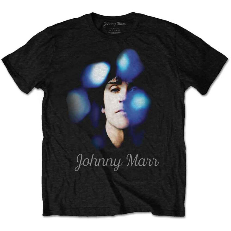 Johnny Marr Album Photo Black T-Shirt