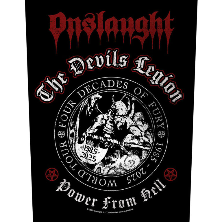 Onslaught The Devils Legion Back Patch