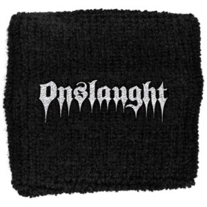 Onslaught Embroidered Wristband: Logo Embroidered Wristband
