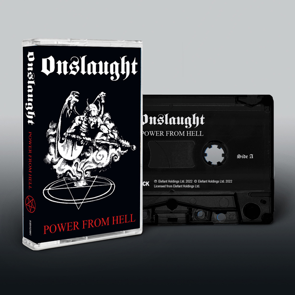 Onslaught – POWER FROM HELL Music Cassette