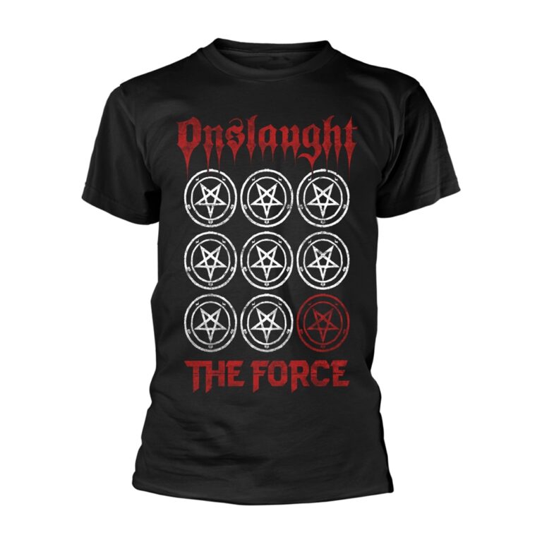 Onslaught – The Force (pentagrams) T-Shirt