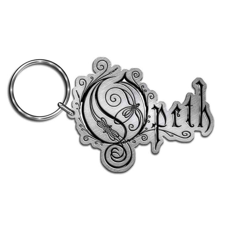Opeth Logo (Die-Cast Relief) Keychain