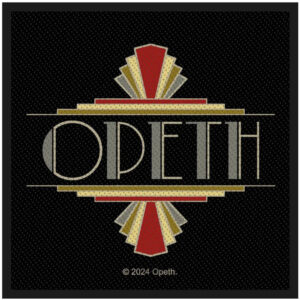 Opeth Art Deco Logo Woven Patch