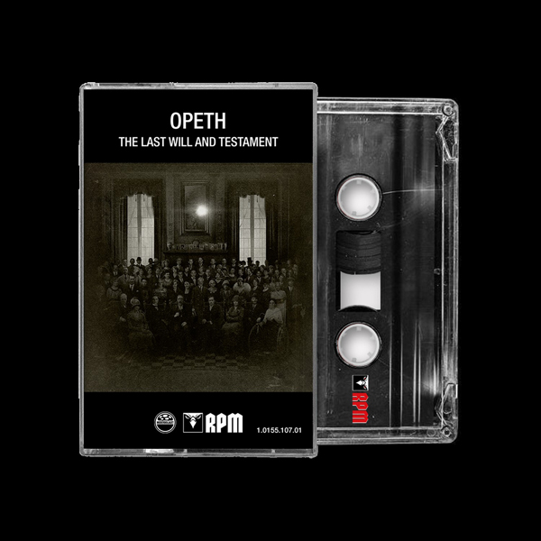 Opeth – THE LAST WILL AND TESTAMENT (CLEAR CASSETTE) Music Cassette