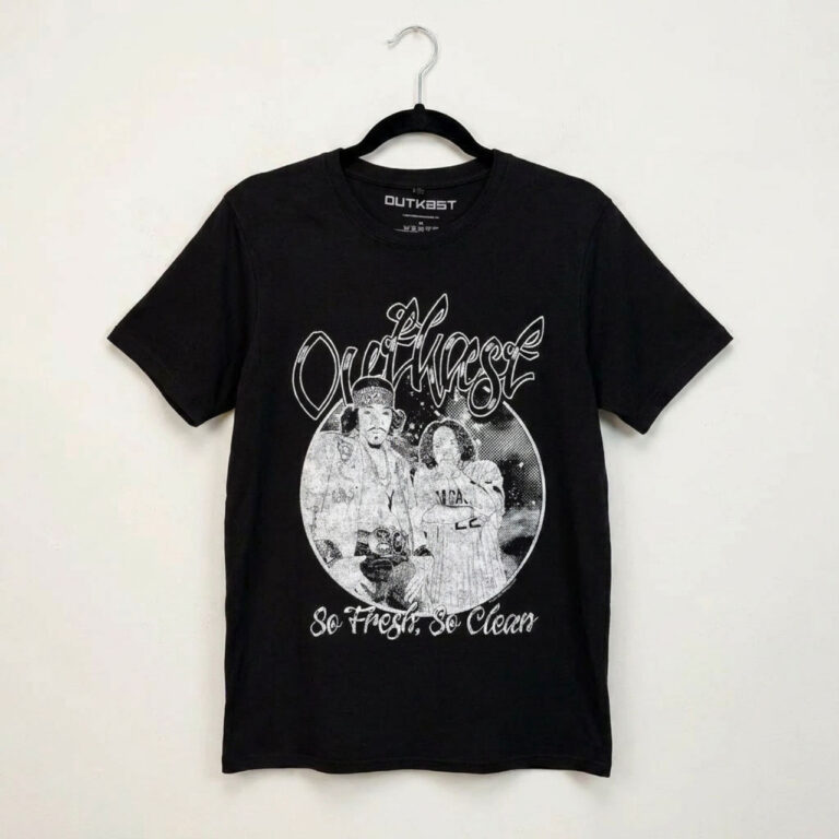 Outkast Unisex Premium Carbon T-Shirt: So Fresh, So Clean Black T-Shirt