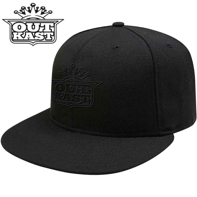 Outkast Black Imperial Crown Snapback Cap