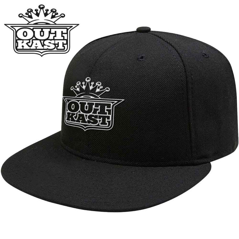Outkast White Imperial Crown Snapback Cap
