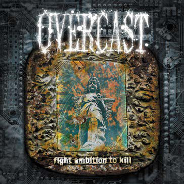 Overcast – FIGHT AMBITION TO KILL (MINT/BABY BLUE SPLATTER) Vinyl LP