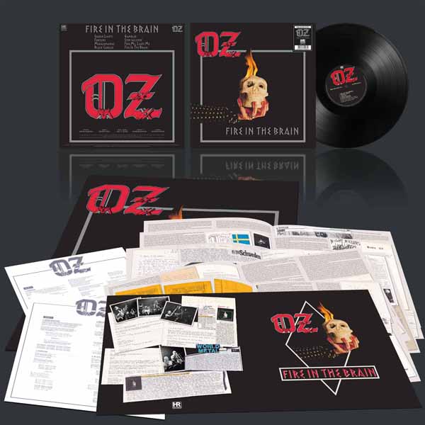 Oz – FIRE IN THE BRAIN (SUPER DELUXE + BOOKLET + INSERT + POSTER) Vinyl LP
