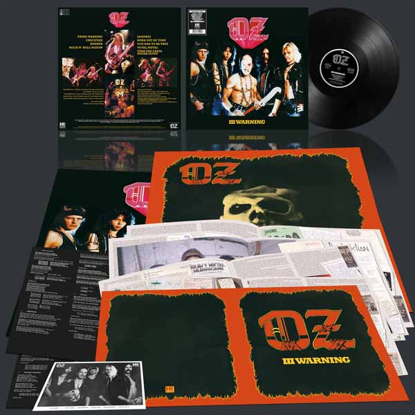 Oz – III WARNING (SUPER DELUXE + BOOKLET + INSERT + POSTER) Vinyl LP