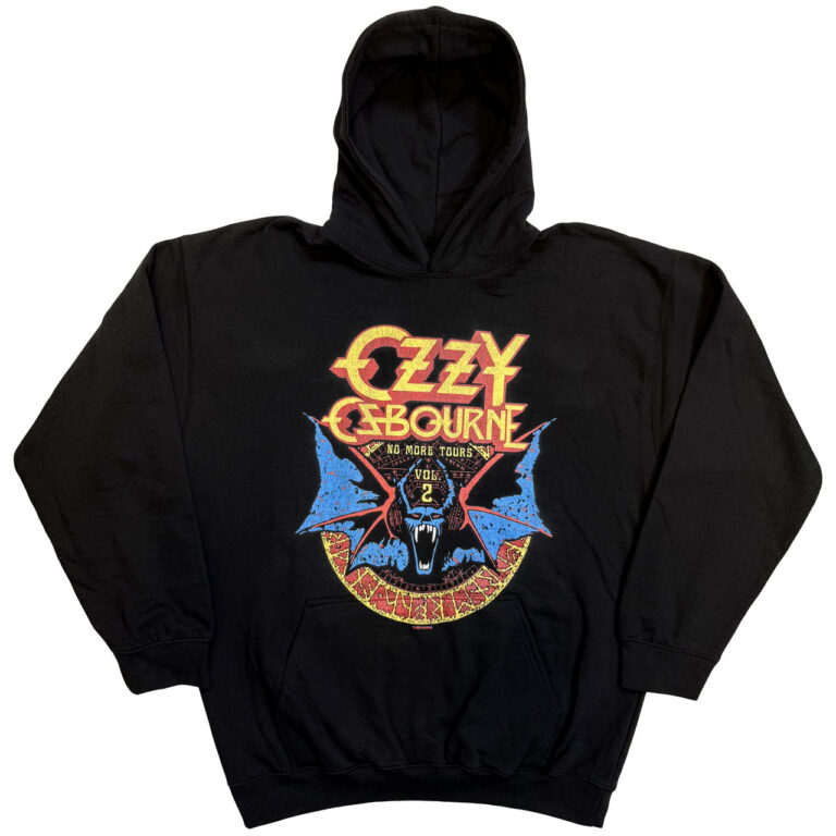 Ozzy Osbourne Bat Circle Pullover Hoodie