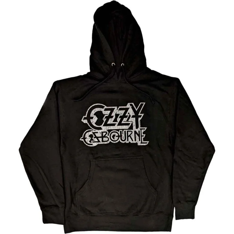 Ozzy Osbourne Vintage Logo Pullover Hoodie