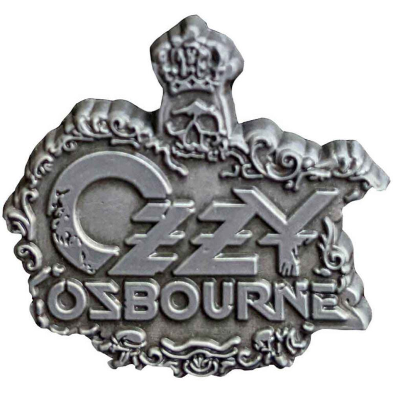 Ozzy Osbourne Crest Pin Badge