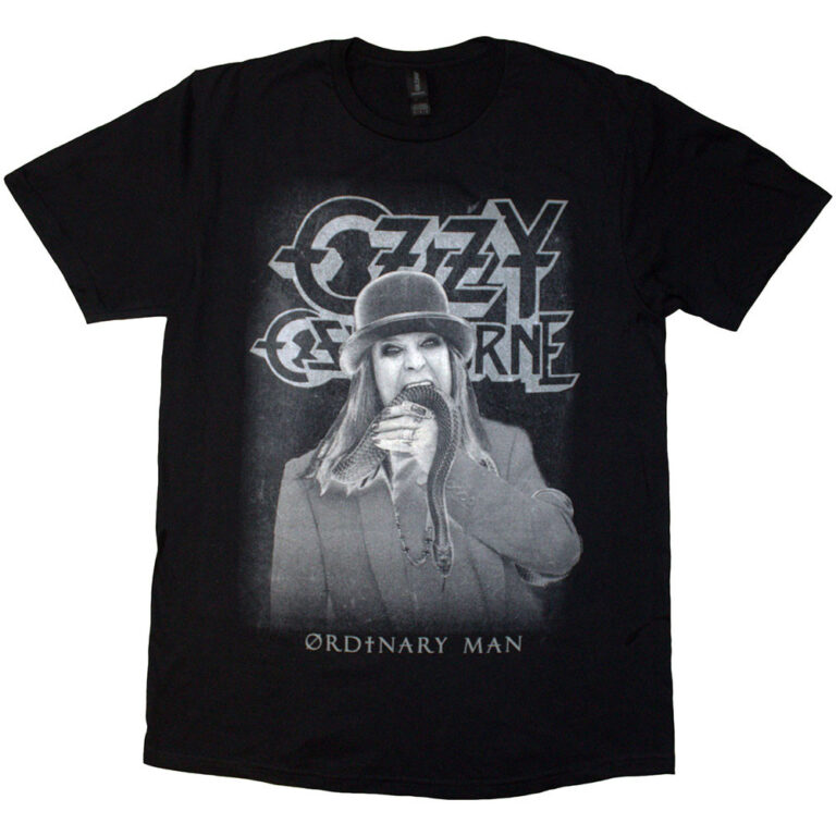 Ozzy Osbourne Ordinary Man Snake Rayograph T-Shirt