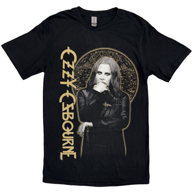 Ozzy Osbourne Patient No. 9 Gold Graphic T-Shirt