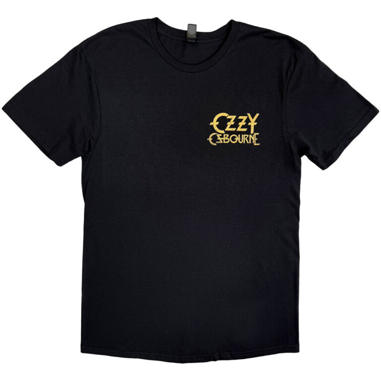 Ozzy Osbourne Patient No. 9 Gold Logo T-Shirt