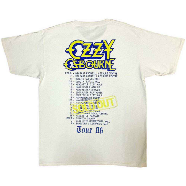 Ozzy Osbourne The Ultimate Sin Tour ’86 T-Shirt