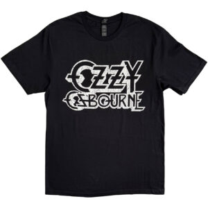 Ozzy Osbourne Vintage Logo Black T-Shirt