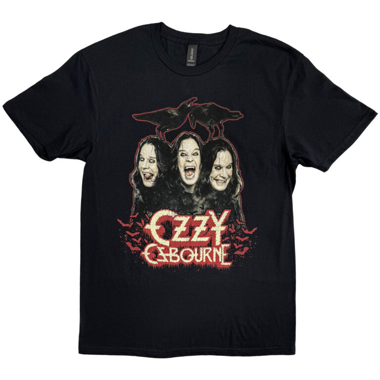 Ozzy Osbourne Crows & Bars T-Shirt