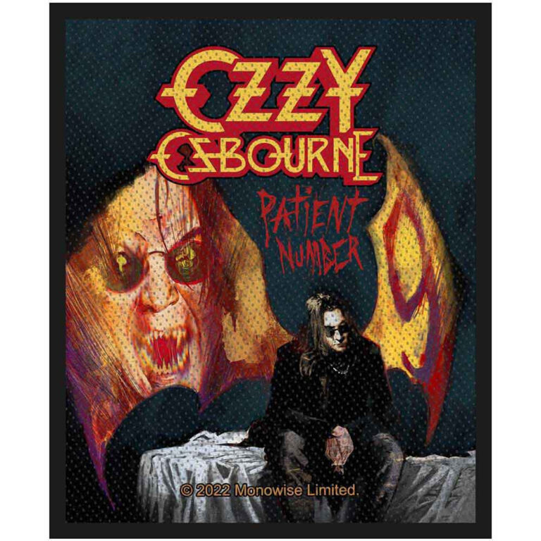 Ozzy Osbourne Patient No.9 Patch