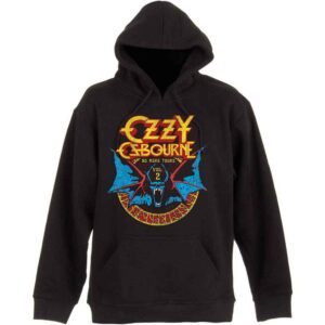 Ozzy Osbourne Bat Circle Black Pullover Hoodie