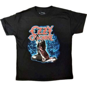 Ozzy Osbourne Blizzard Of Ozz Black Kids T-Shirt
