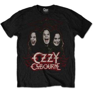 Ozzy Osbourne Crows & Bars Black T-Shirt