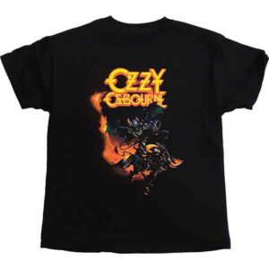 Ozzy Osbourne Demon Bull Black Kids T-Shirt