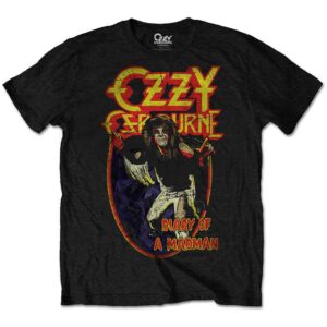 Ozzy Osbourne Diary of a Mad Man Black T-Shirt