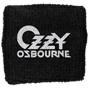 Ozzy Osbourne Embroidered Wristband: Logo Embroidered Wristband