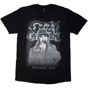Ozzy Osbourne Ordinary Man Snake Rayograph Black T-Shirt