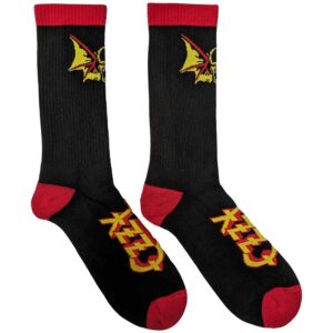 Ozzy Osbourne Unisex Bat Black UK Size 7 - 11 Ankle Socks