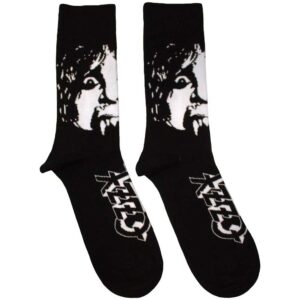 Ozzy Osbourne Unisex Madman Black UK Size 7 - 11 Ankle Socks