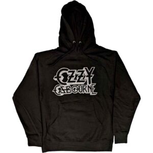 Ozzy Osbourne Vintage Logo Black Pullover Hoodie