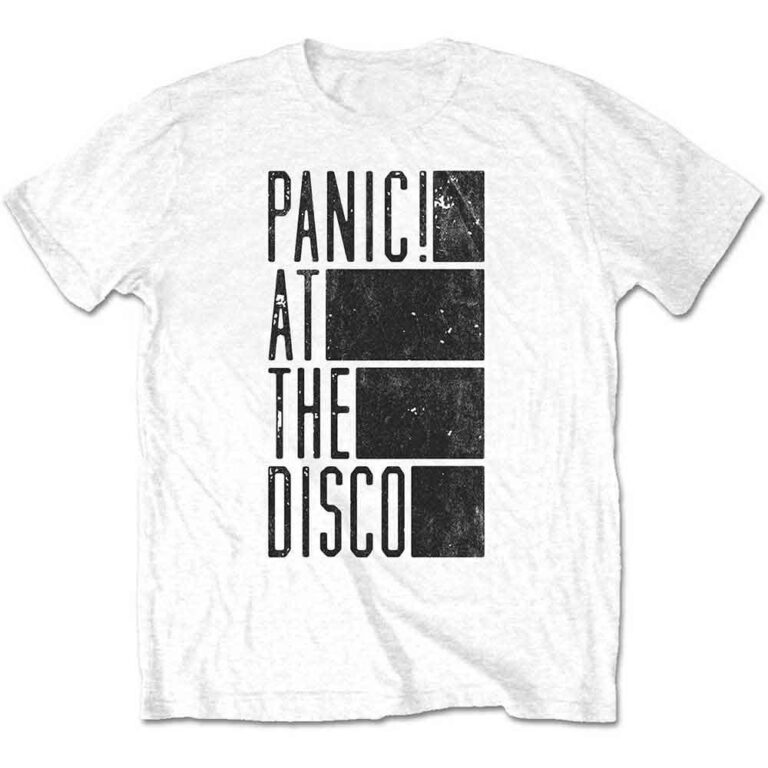 Panic! At The Disco Bars White T-Shirt
