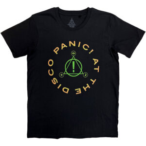 Panic! At The Disco Triangle Circle Black T-Shirt