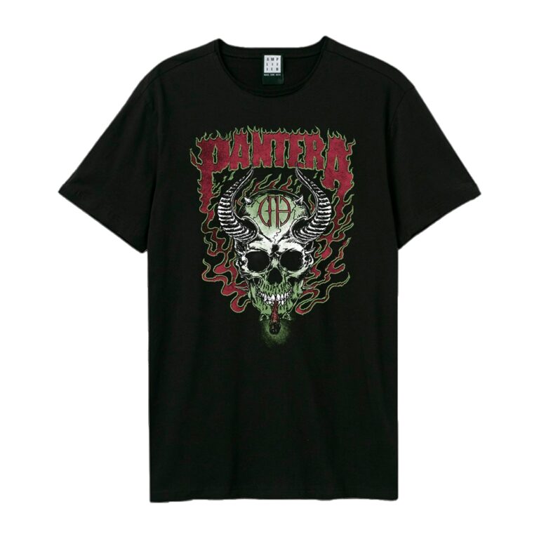 Pantera – Fire Skull T-Shirt