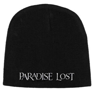 Paradise Lost Unisex Logo Black Beanie Hat
