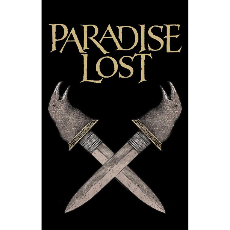 Paradise Lost Obsidian Dagger Textile Poster